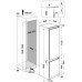 Whirlpool WHC20D023B1 SF inbouw koel-vriescombinatie