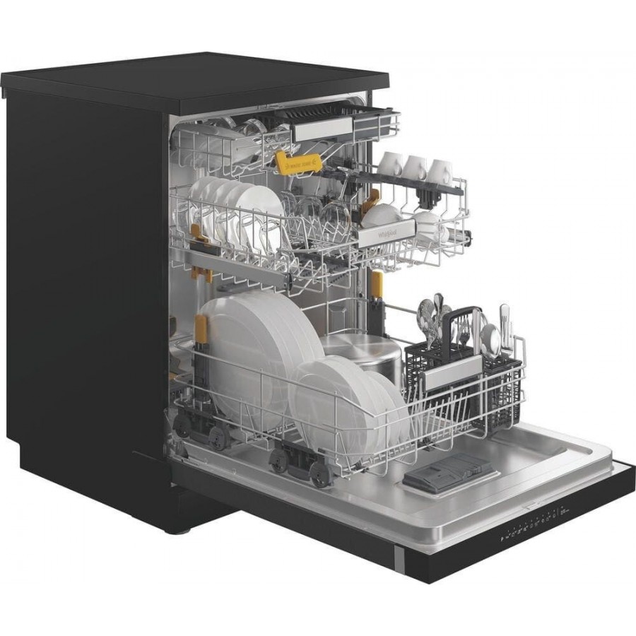 Whirlpool W8F HS61BS vrijstaande vaatwasser