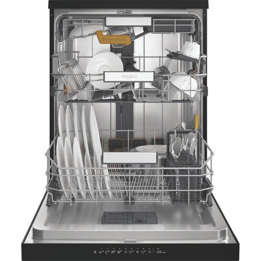 Whirlpool W8F HS61BS vrijstaande vaatwasser