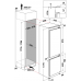 Whirlpool WHC18 T323 inbouw koel-vriescombinatie