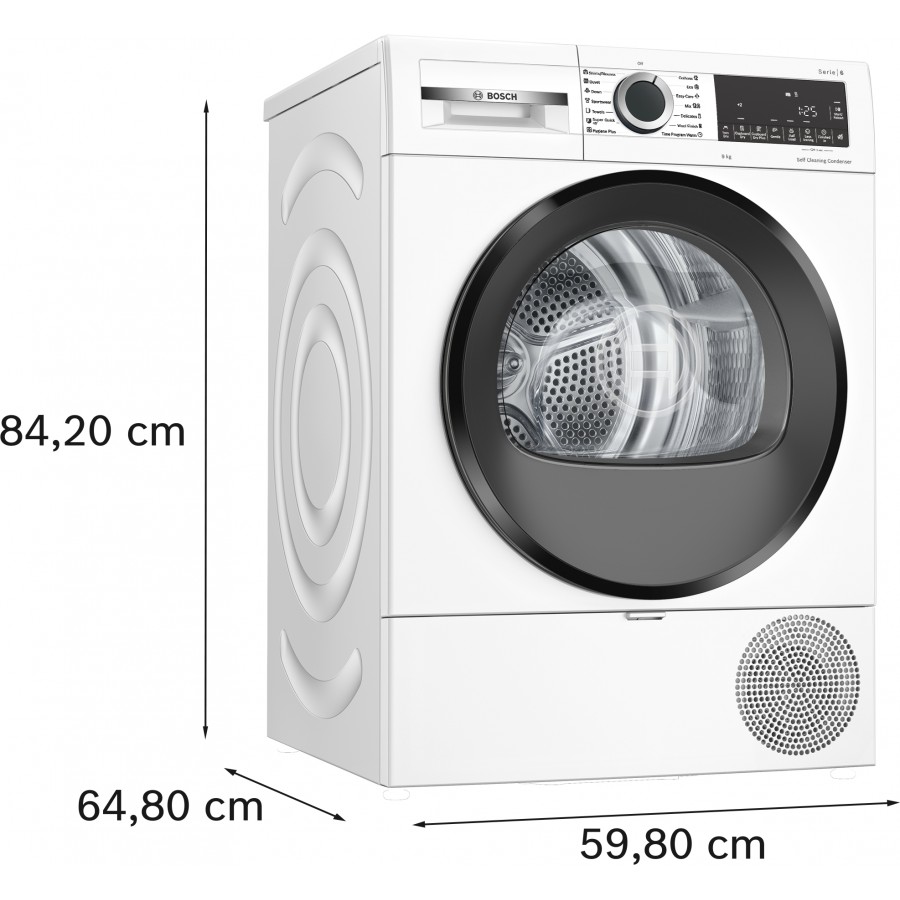 Bosch WQG143DANL warmtepompdroger