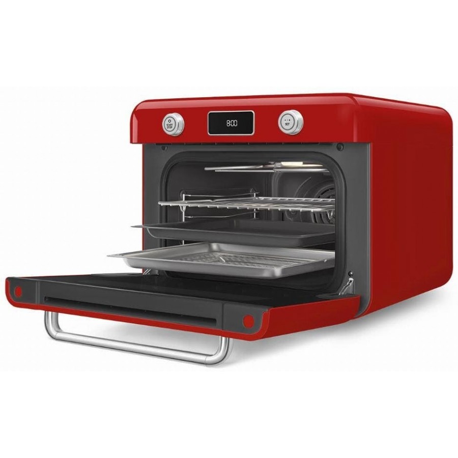 Smeg COF01RDEU vrijstaande stoomoven