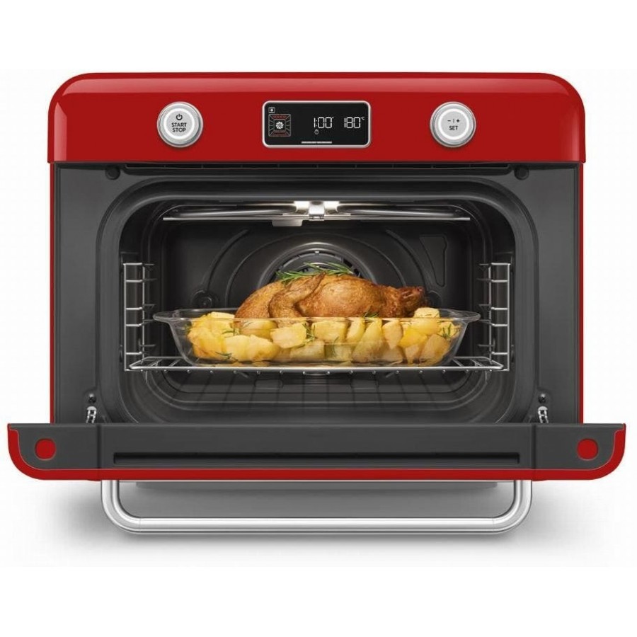 Smeg COF01RDEU vrijstaande stoomoven