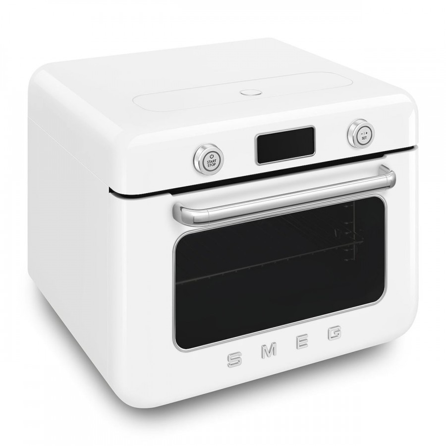 Smeg COF01WHEU Wit vrijstaande stoomoven