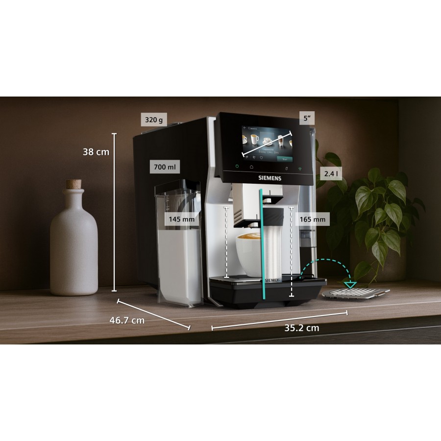 Siemens TQ723E03 volautomatische koffiemachine | Electro World Offermans