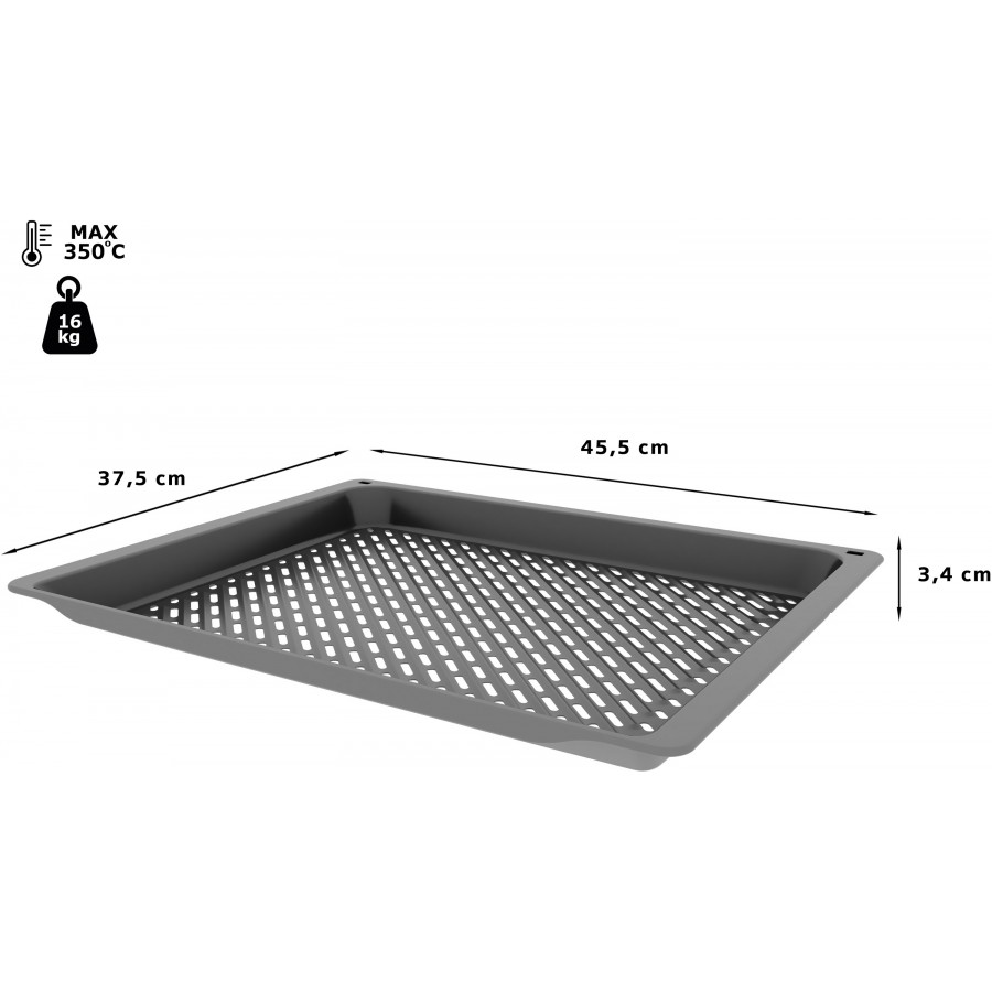 Siemens HZ629070 air fry & grillplaat