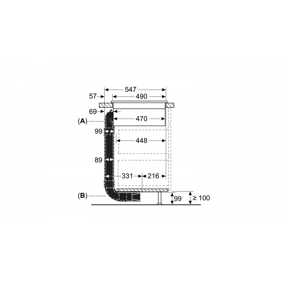 Siemens HZ9VDKR1 vlakke buis