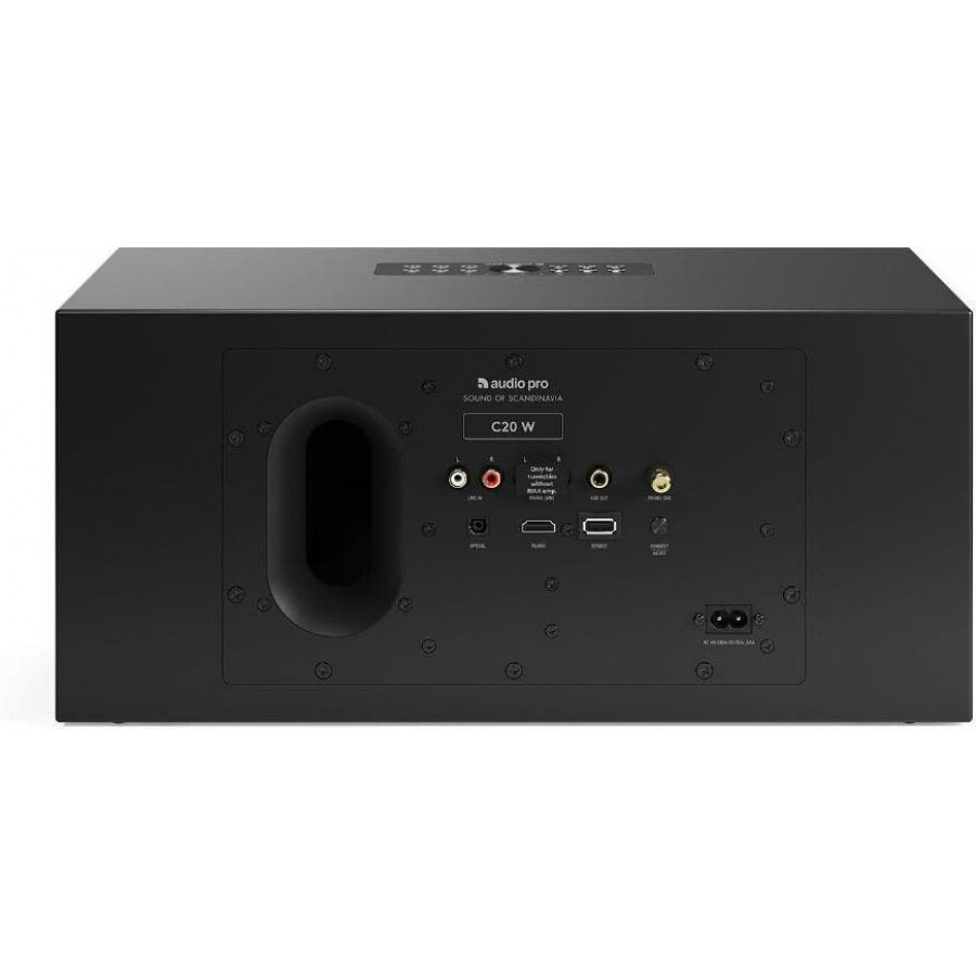 Audio Pro C20 W-Series - Zwart multiroom luidspreker