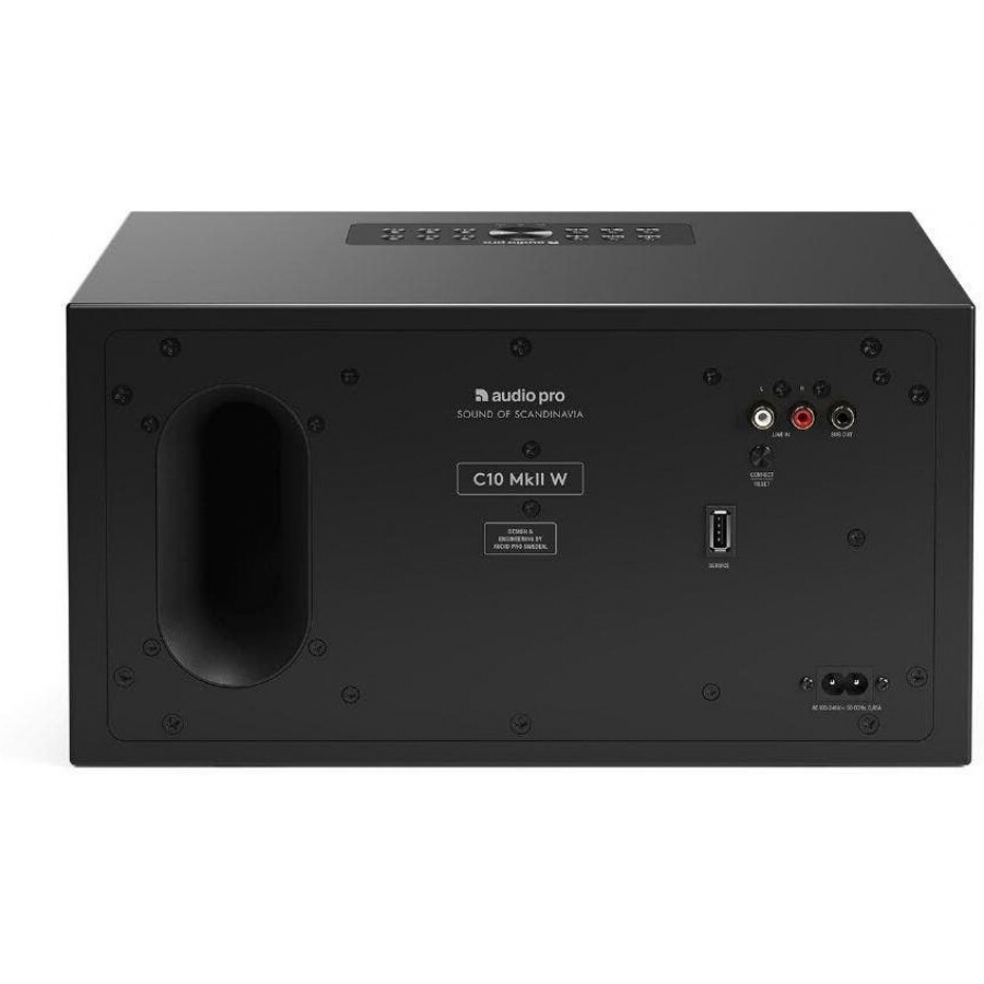 Audio Pro C10 W-Series - Zwart multiroom luidspreker