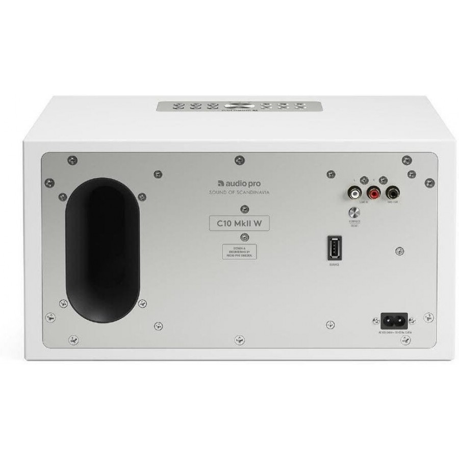 Audio Pro C10 W-Series - Wit multiroom luidspreker