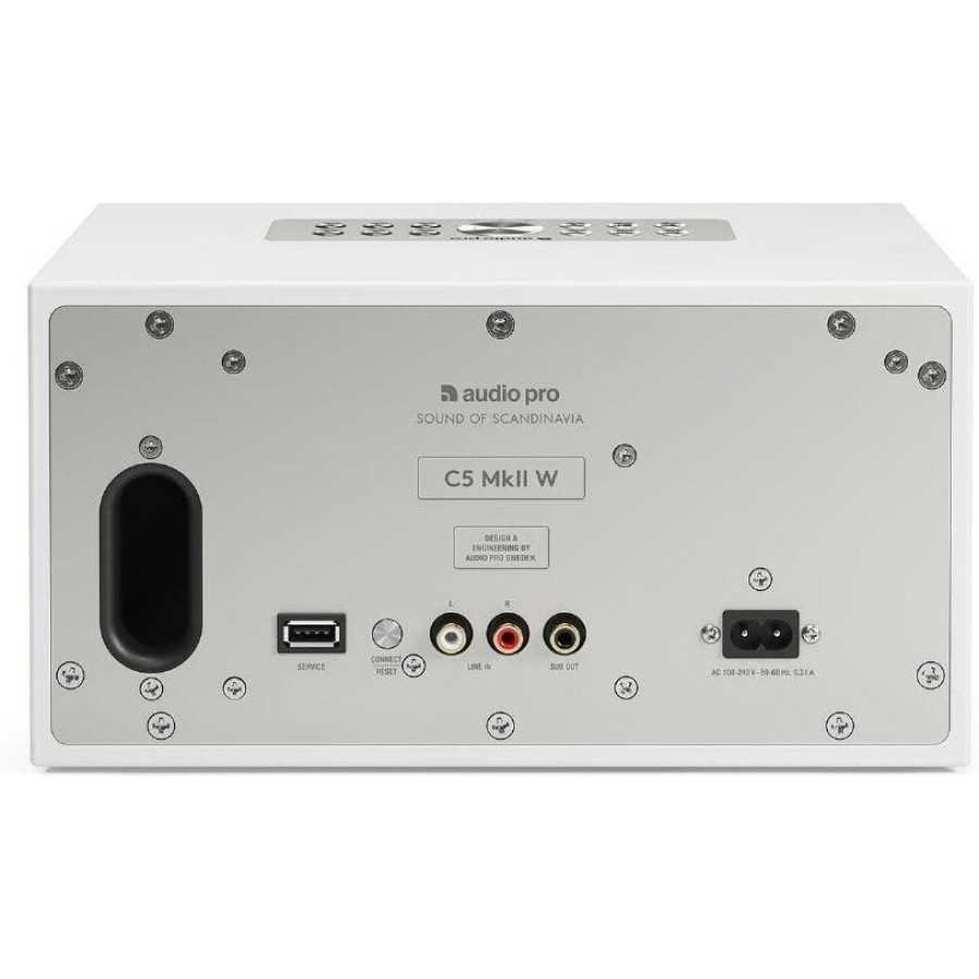 Audio Pro C5 W-Series - Wit multiroom luidspreker
