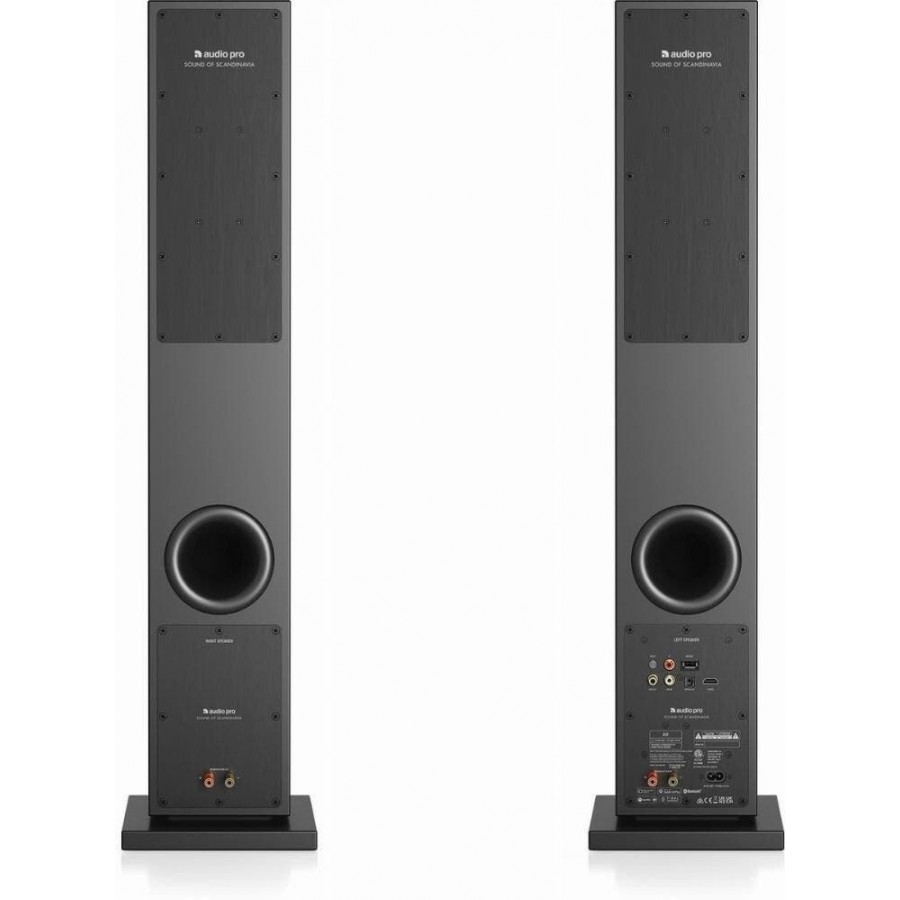 Audio Pro A38 Smart Multiroom - Zwart hifi luidspreker