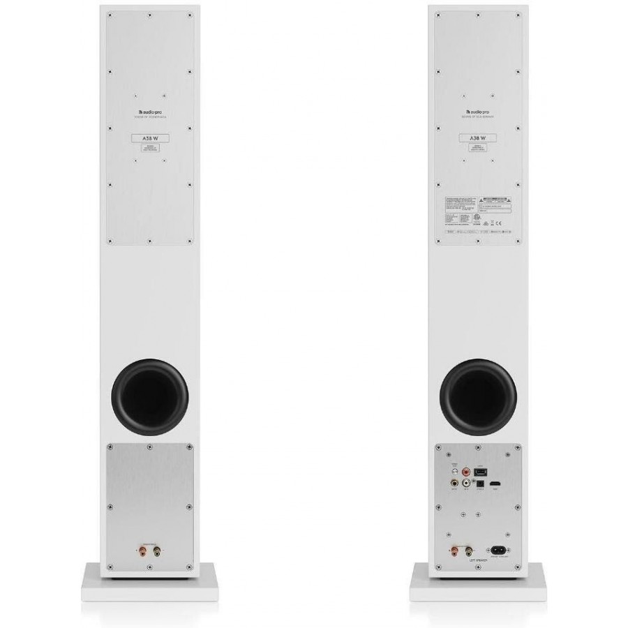 Audio Pro A38 W-Series - Wit hifi luidspreker