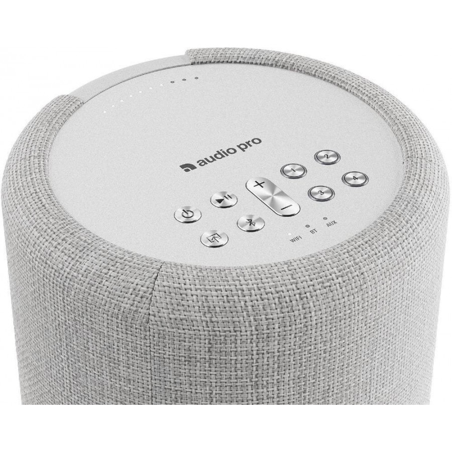 Audio Pro A10 W-Series - Licht Grijs multiroom luidspreker