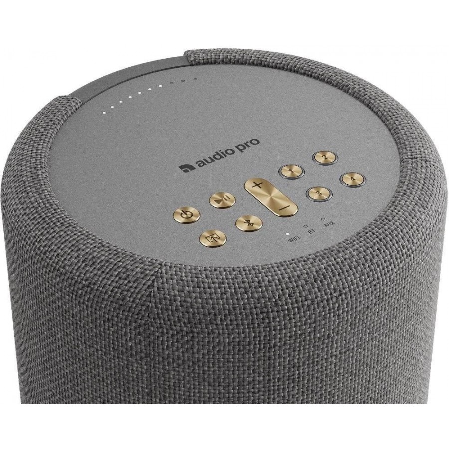 Audio Pro A10 W-Series - Donker Grijs multiroom luidspreker