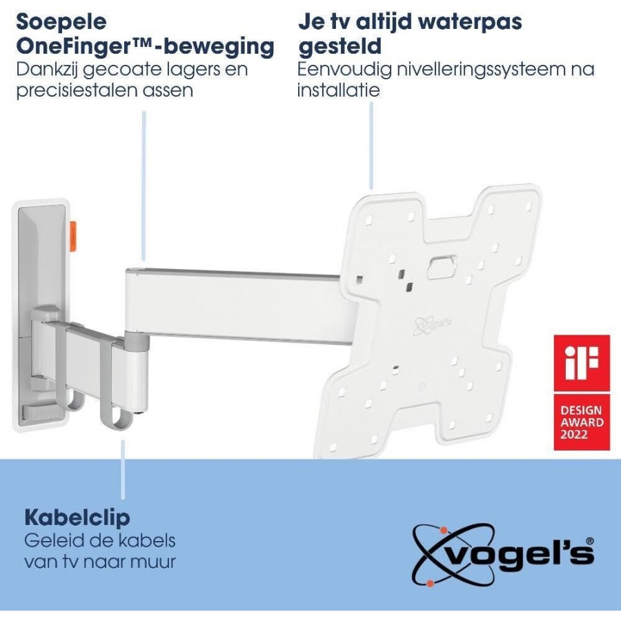 Vogels TVM 3245 - Wit Televisiebeugel