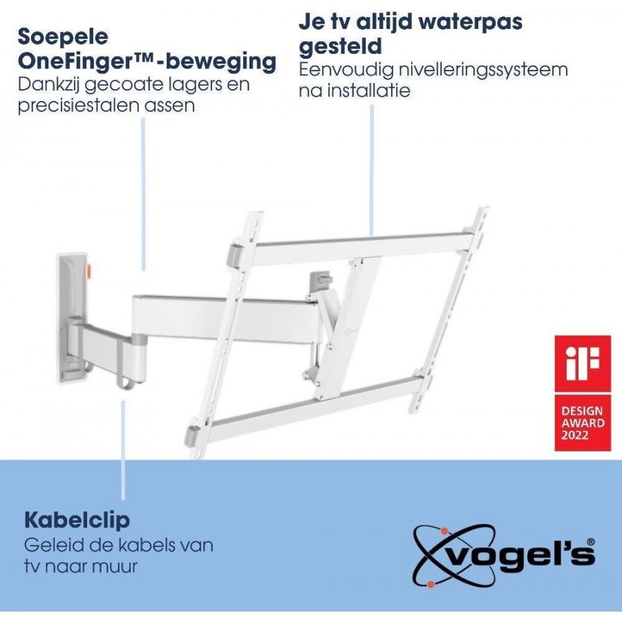 Vogels TVM 3645 Draaibare TV-beugel - Wit