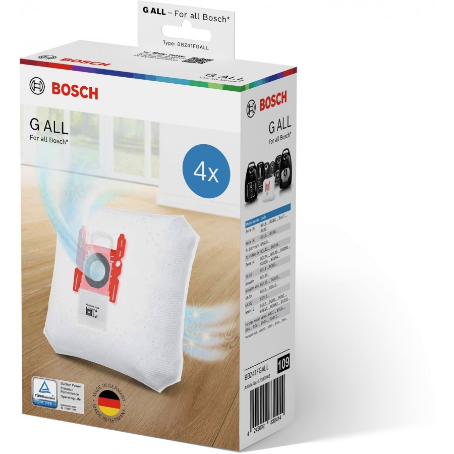 Bosch BBZ41FGALL stofzuigerzakken
