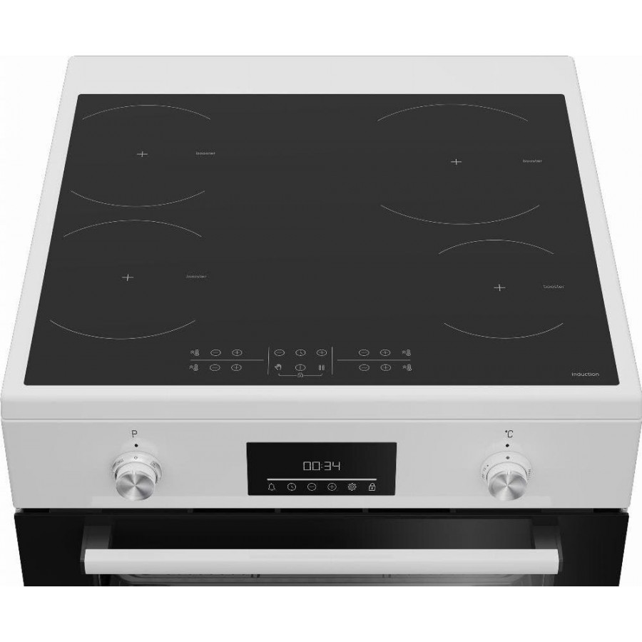 Beko FBMA6930GW inductie fornuis