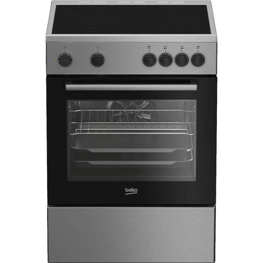 Beko FBM6701X Comfort keramisch fornuis