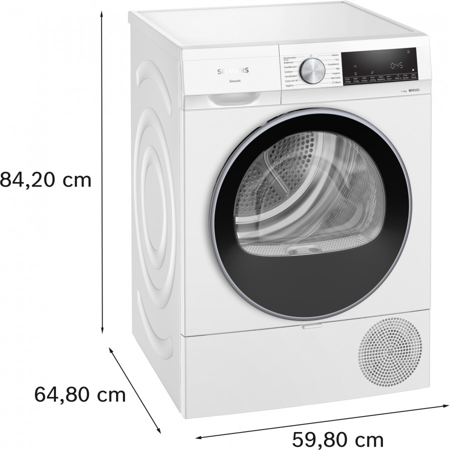 Siemens WQ43G1DANL warmtepompdroger