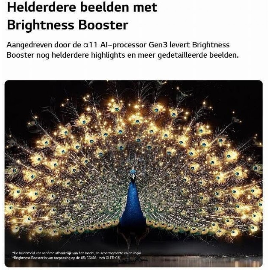 LG OLED 4K 65" C69 (2026) OLED televisie