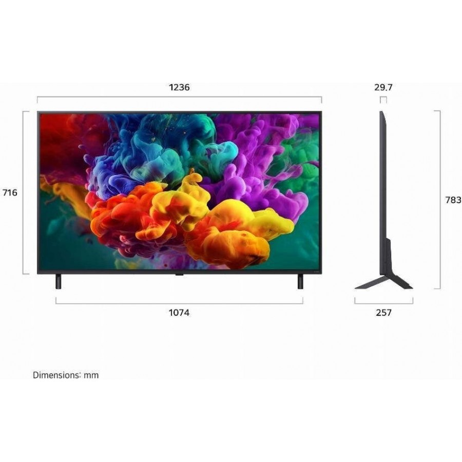 LG MiniLED 4K 55"  QNED87 (2026) LED televisie