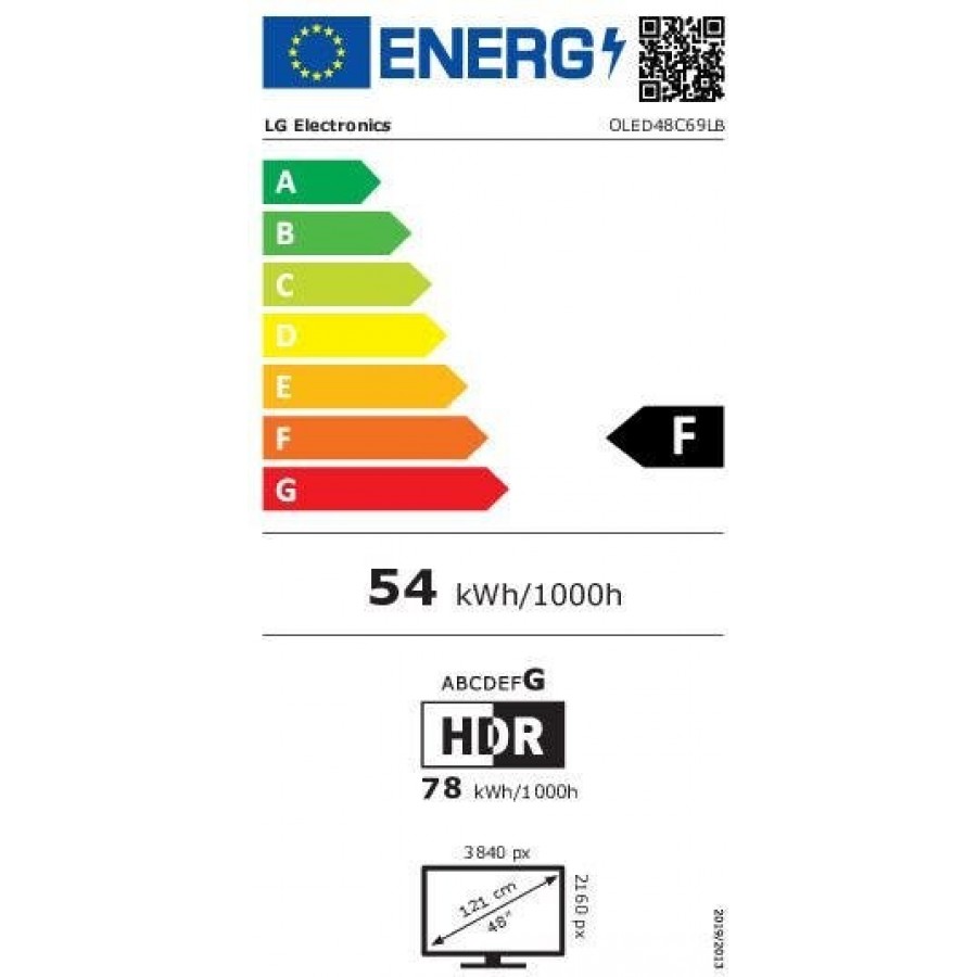 LG OLED 4K 48" C69 (2026) OLED televisie