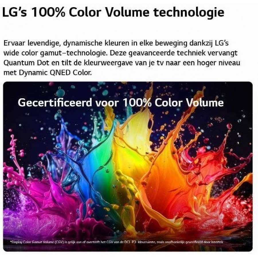 LG MiniLED 4K 55"  QNED72 (2026) LED televisie