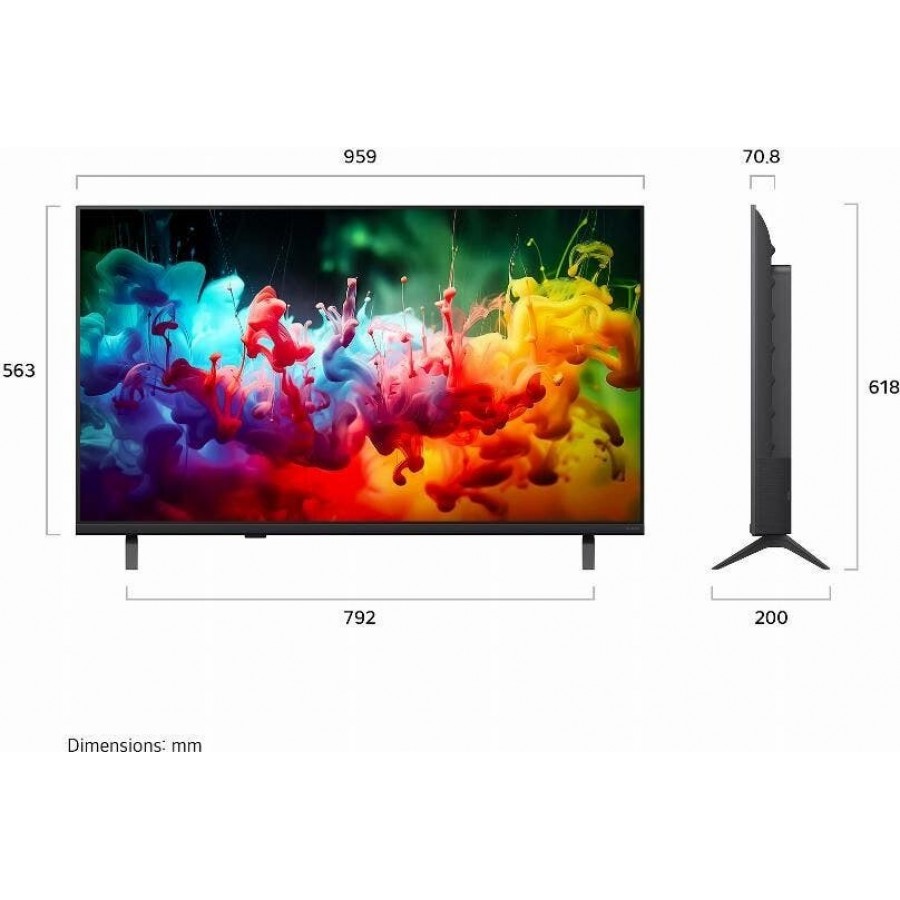 LG MiniLED 4K 43"  QNED72 (2026) LED televisie