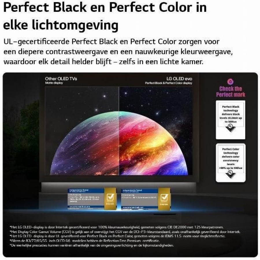 LG OLED 4K 97" G67LW (2026) OLED televisie
