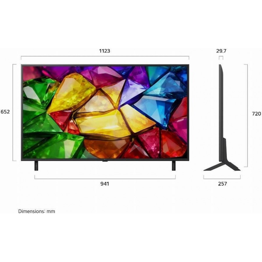 LG MiniRGB 4K 50" B88 (2026) QLED televisie