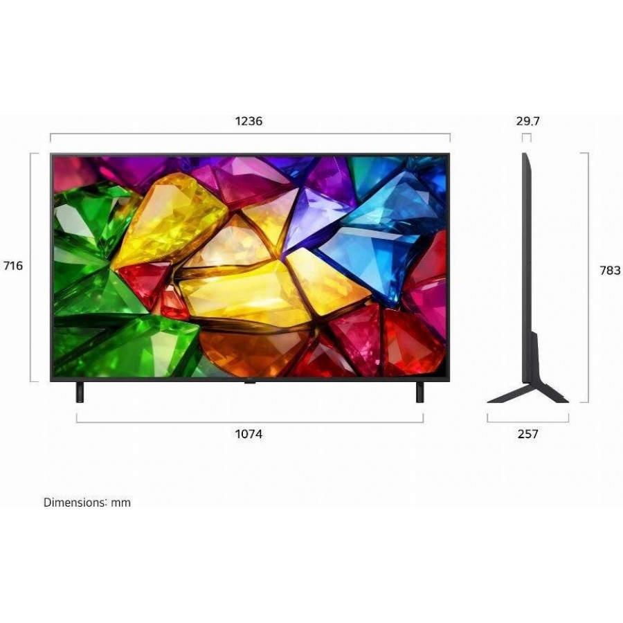 LG MiniRGB 4K 55" B88 (2026) QLED televisie