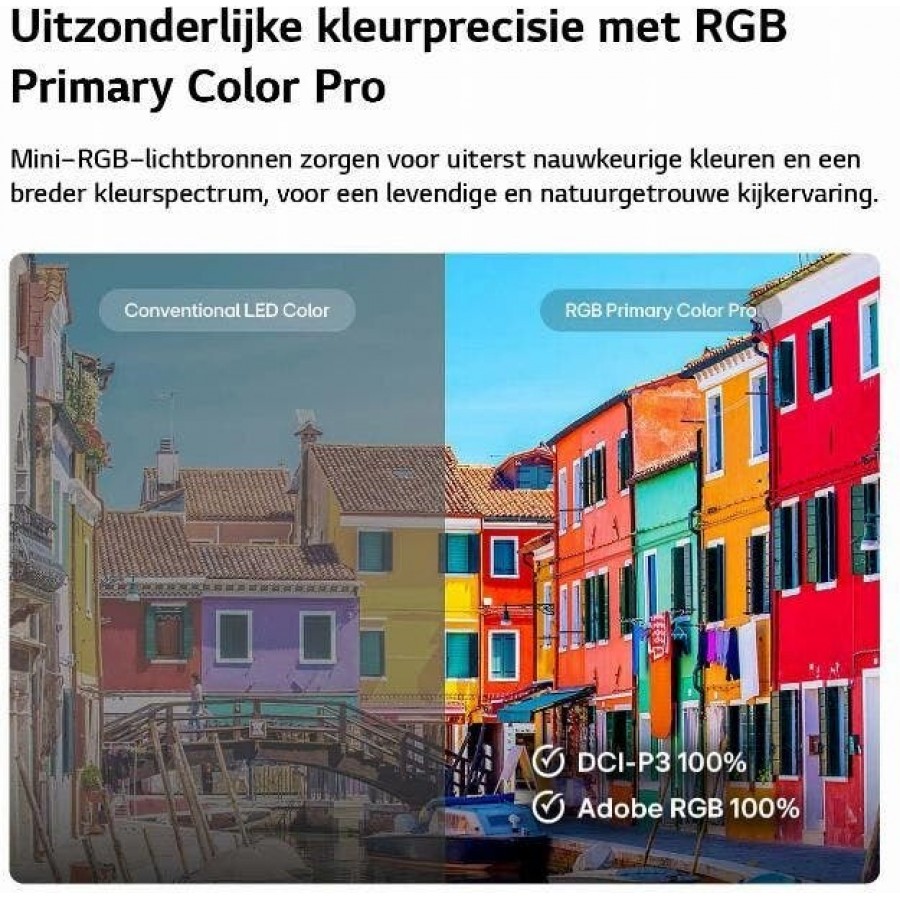LG MiniRGB 4K 65" B88 (2026) QLED televisie