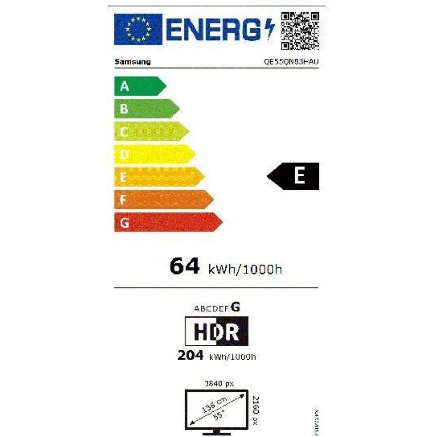 Samsung 55" Neo QLED 4K QN83H Mini LED (2026) QLED televisie