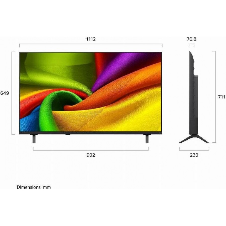 LG NANO 4K 50" NU900 (2026) LED televisie