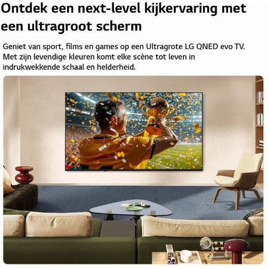 LG NANO 4K 75" NU900 (2026) LED televisie