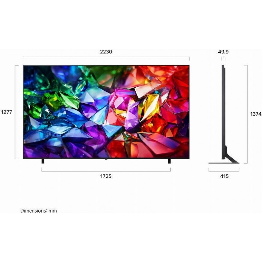 LG MicroRGB 4K  100" B96 (2026) LED televisie