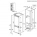 AEG TC7CS181DF 7000 inbouw koel-vriescombinatie