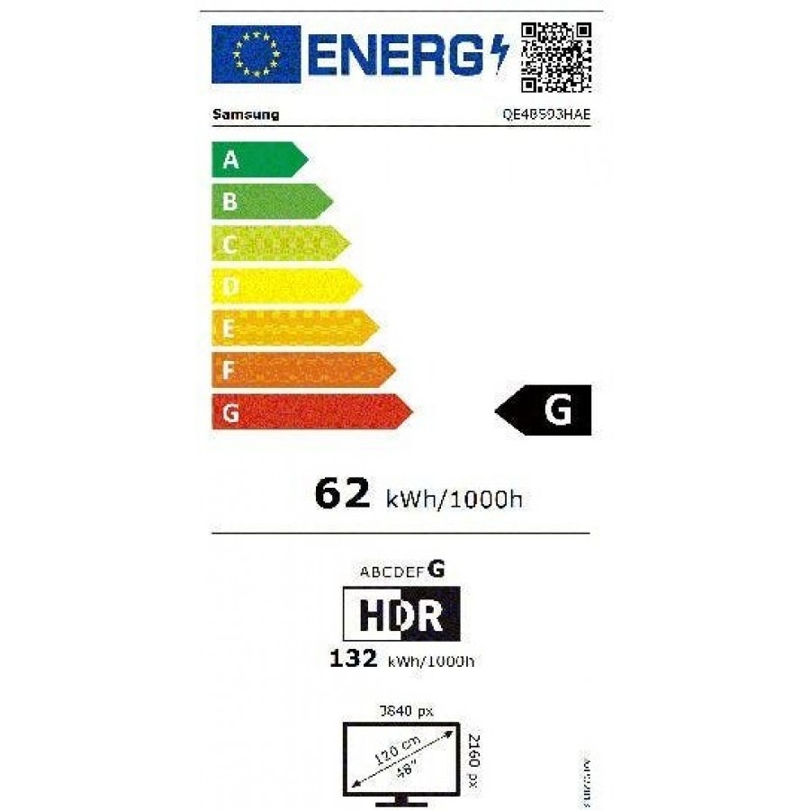 Samsung 48" OLED 4K S93H (2026) OLED televisie