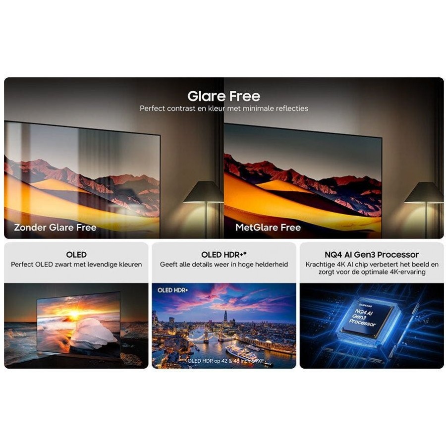 Samsung 42" OLED 4K S93H (2026) OLED televisie