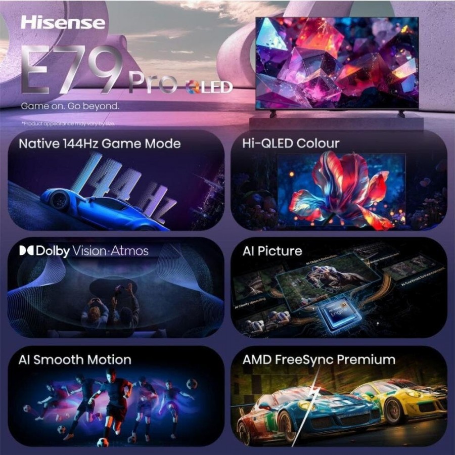 Hisense 65E79S PRO (2026) QLED televisie