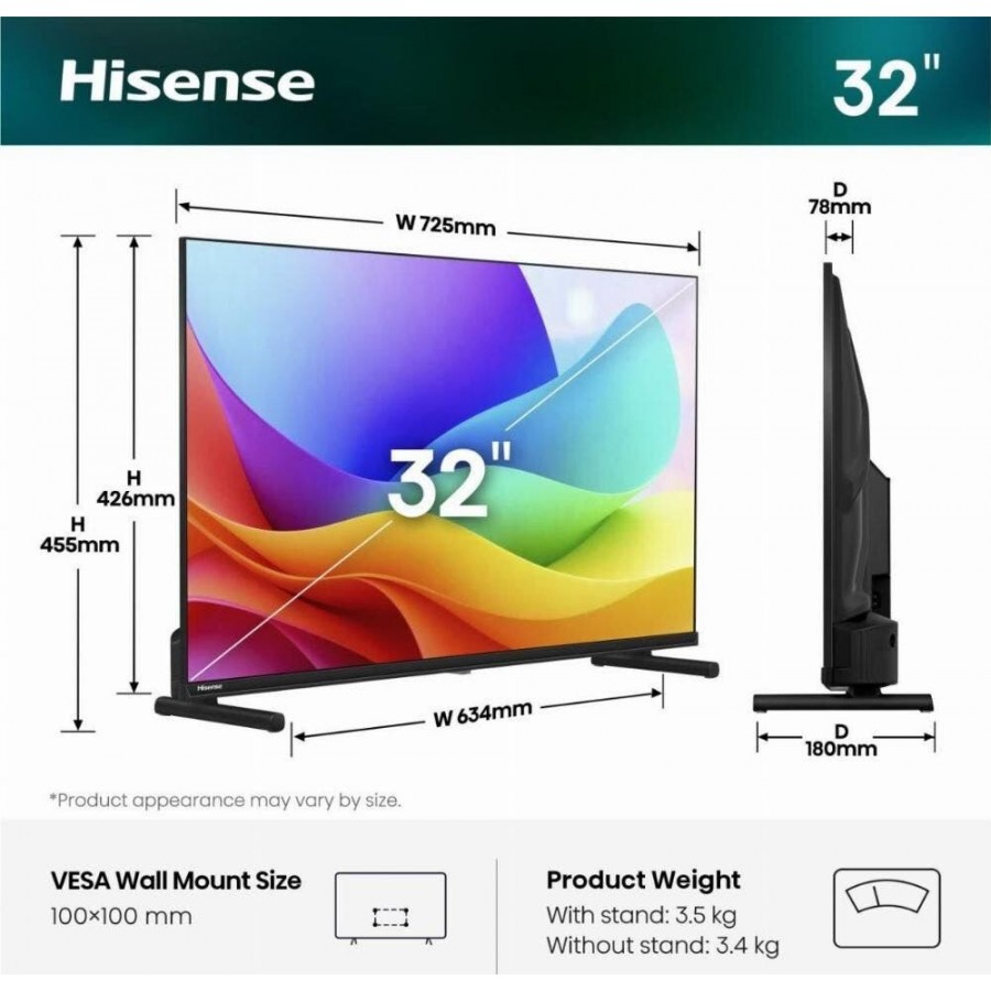Hisense 32A59S (2026) QLED televisie