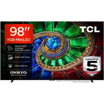 TCL 98RM7L RGB-Mini LED (2026) QLED televisie