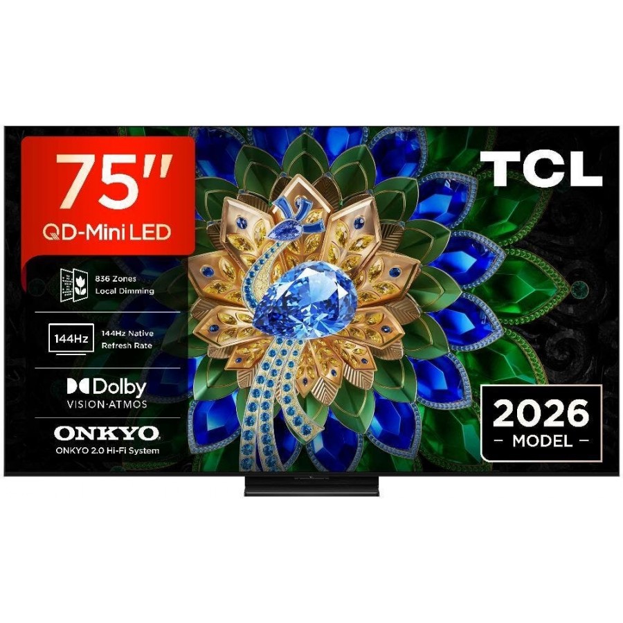 TCL 75A400U QD-Mini LED (2026) QLED televisie