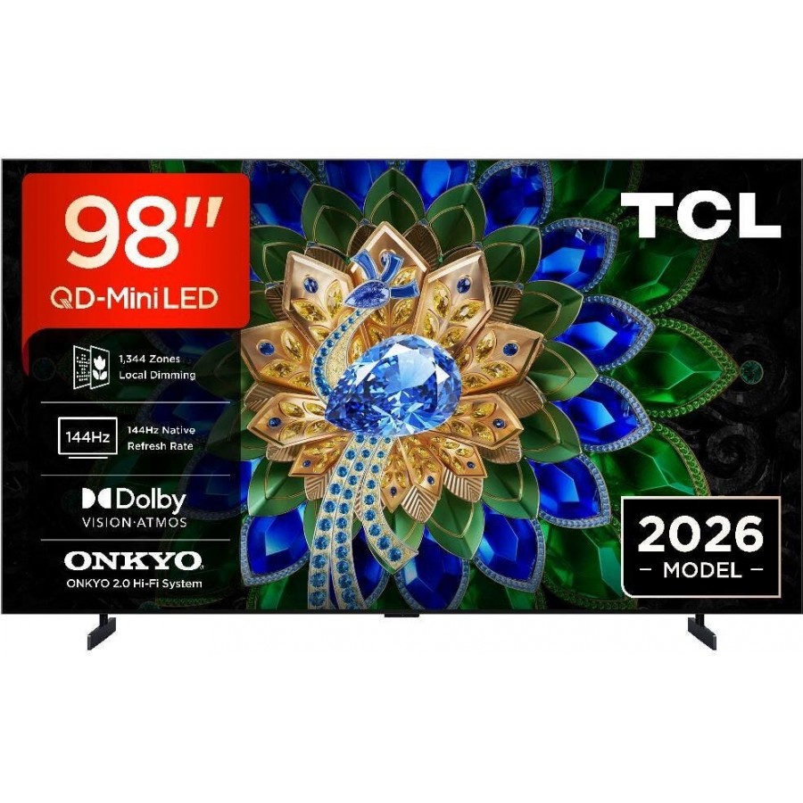 TCL 98A400U QD-Mini LED (2026) QLED televisie