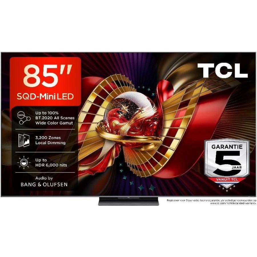 TCL 85C89L SQD-Mini LED (2026) QLED televisie