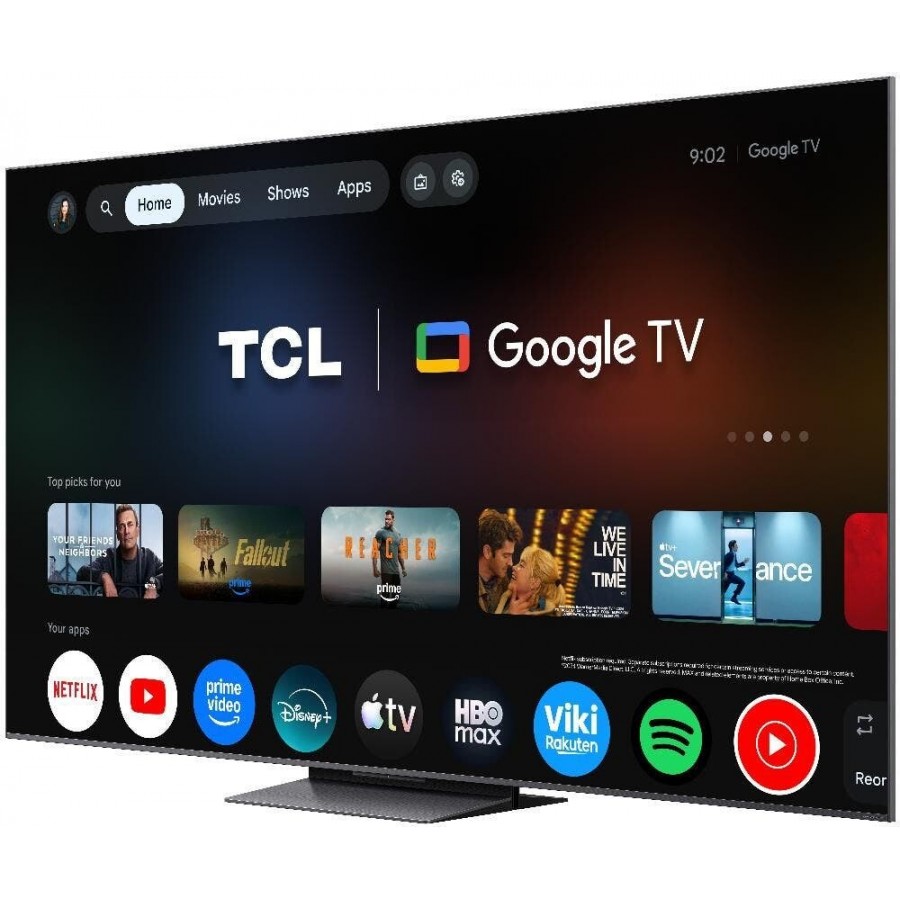 TCL 85C89L SQD-Mini LED (2026) QLED televisie