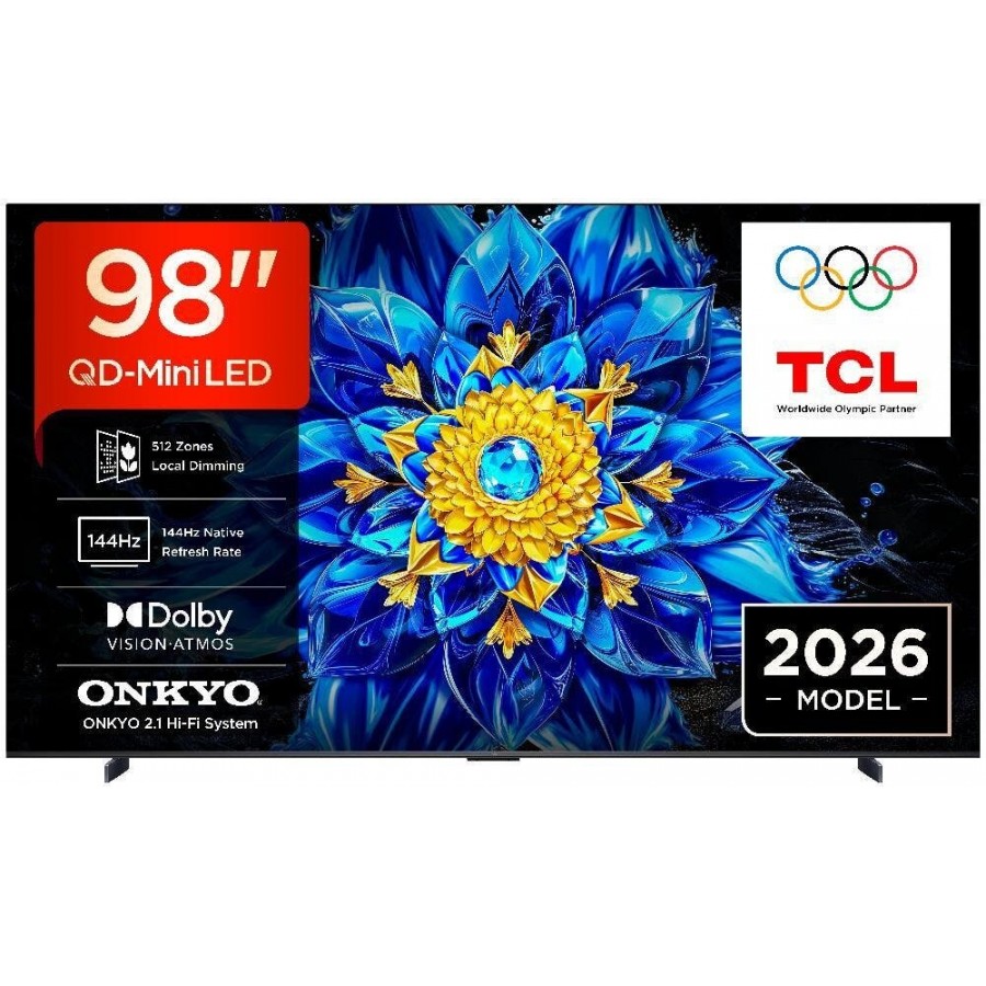 TCL 98QLED810L QD-Mini LED (2026) LED televisie