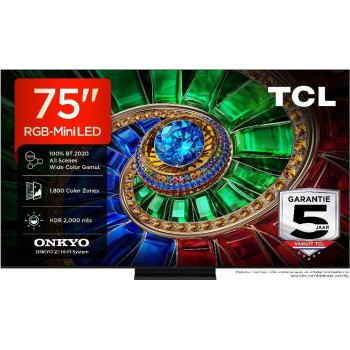 TCL 75RM7L RGB-Mini LED (2026) QLED televisie